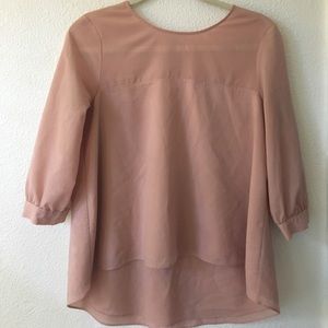 Dusty Pink Blouse
